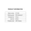 Adjustable Electric Trimmer for Men IPX6 Waterproof Telescopic Head Body Nose Beard Hair Trimmer
