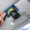 Car Interior Glasses Storage Clip Car Visor ID Card Storage Bracket For Volvo Xc60 Xc90 V40 V60 S60 V50 V90 S80 C40 XC40 V70 C30