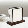 Vertical Napkin Holder Desktop Ornament Creative Tissue Dispenser for Dining