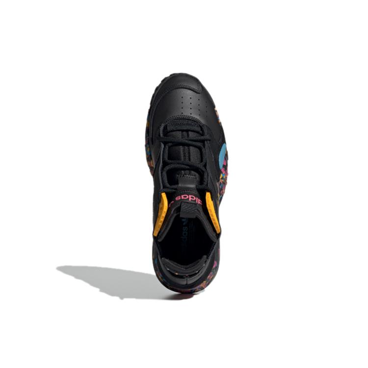 adidas Стритбол 'Черный Желтый Синий' Женский FX7889