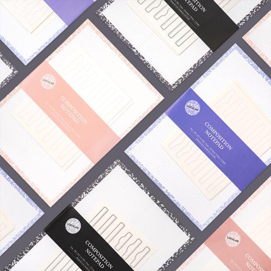 Lucalab B5 Composition Notepad Daeddeokme