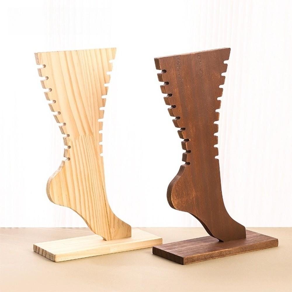 Large Capacity Fashion Jewelry Display Stand Foot Shaped Jewelry Display Props Tabletop