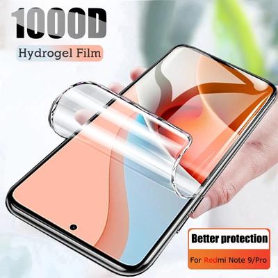 Гидрогелевая пленка 1000D для Xiaomi Redmi Note 10 9S 9 8 7 Pro 9A Note 10 11 Pro Защитная пленка для экрана mi 11T 10T 9T Poco X3 Pro, не стекло