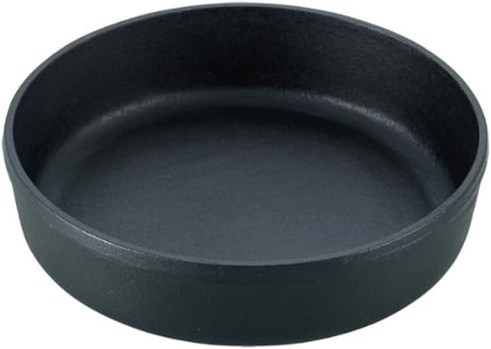 Круглый горшок Iwachu Sukiyaki 18 см, совместимый с IH Nambu Ironware 20301, черный, внутренний диаметр 18 см