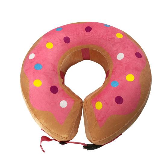 Надувной ошейник для домашних животных, регулируемый ошейник для собак после операции, восстановление, ошейник-пончик, против укусов, против вылизывания, мягкий конус для домашних животных, для швов, ран, сыпи