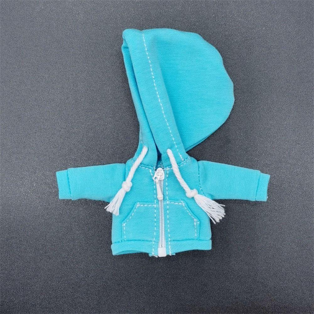 Casual Wear Obitsu11 Hoodie Zipper Jacket Doll Clothes Children Gift Ob11 Baby Coat DIY Toy