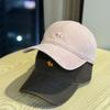 2026New soft-top baseball cap for women, spring sun protection, wide brim, makes the face look smaller, suitable for large head sizes