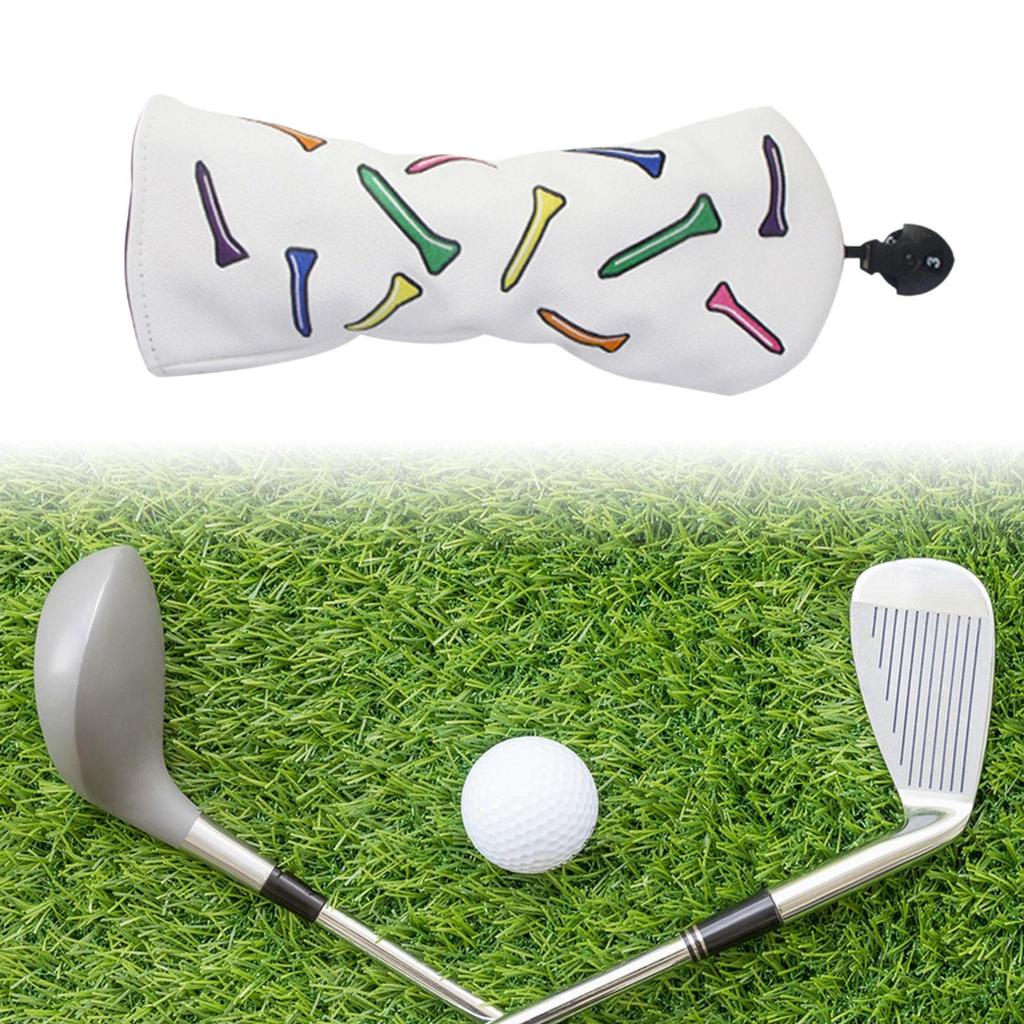 Чехол для головы клюшки для гольфа, деревянный чехол для головы, модные принадлежности, креативный защитный чехол