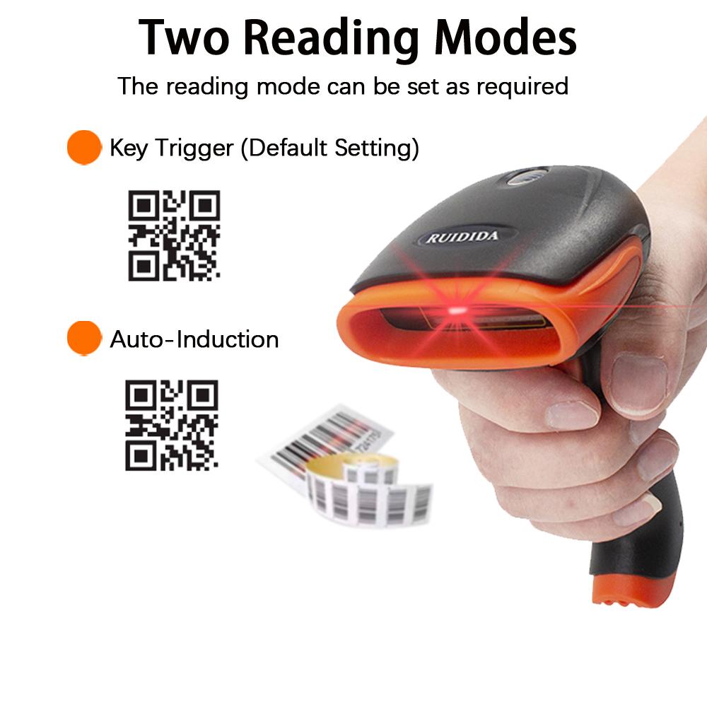 Code Scanner 2d Barcode Reader Portable Handheld Barcode Reader Qr Code Reader PDF417 DM Code Scanner