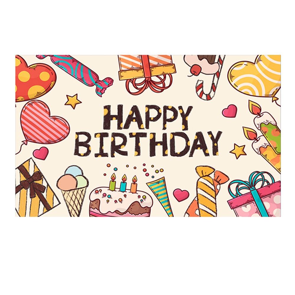 Милый фон для вечеринки по случаю дня рождения Праздничный баннер для вечеринки Празднование дня рождения