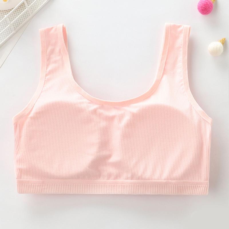 Нижнее белье для девочек, детский спортивный бюстгальтер для школьников младших классов, жилет для девочек