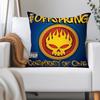 Rock Band The O-Offspring Pillow Case Applicable Space For Guest Rooms Interiors Cars Office House Decoration