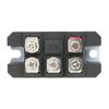 100A 1600V MDS100A 3-фазный диодный мостовой выпрямитель - медный металлический корпус 3.1x1.6x1.2 дюйма для надежного управления питанием