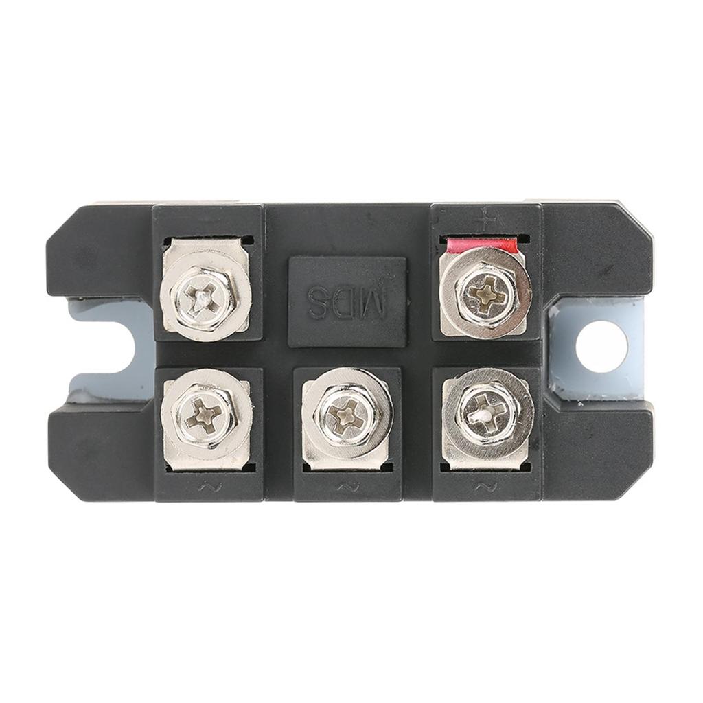100A 1600V MDS100A 3-фазный диодный мостовой выпрямитель - медный металлический корпус 3.1x1.6x1.2 дюйма для надежного управления питанием