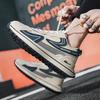 Warrior Толстая подошва Амортизация отскока Нескользящие Износостойкие Увеличенные Низкие Папины кроссовки Мужские кроссовки Светло-голубые WXP(ВЗ)-089602