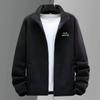 Autumn Sweater Men's Plus Velvet Thickened Double-sided Polar Fleece Jacket Windproof and Warm Fleece Men