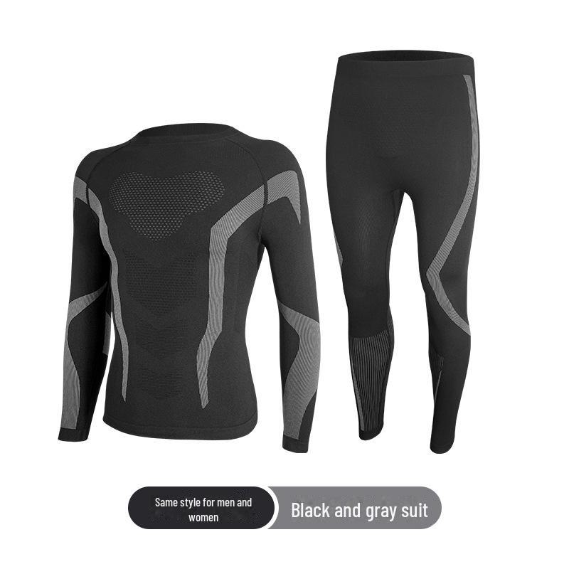 Горнолыжный компрессионный костюм Quick-Dry: Термобелье для спорта на открытом воздухе, велоспорта, родитель-ребенок, для мужчин и женщин