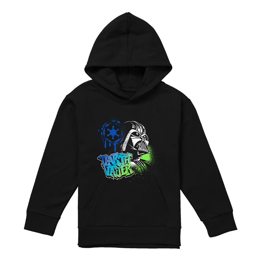 STAR WARS Childrens/Kids Empire Darth Vader Graffiti Heather Hoodie