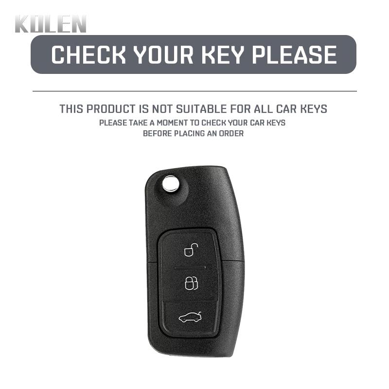 TPU Чехол-книжка для автомобильного ключа-брелока для Ford Fiesta Focus 2 Ecosport Kugua Falcon Escape C-Max Защитный аксессуар