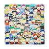 Набор наклеек South Park из 100 штук Водонепроницаемые Наклейки Милые Стильные Аниме Наклейки Популярные для Ноутбуков, Компьютеров, Багажа, Чемоданов, Гитар, Воды