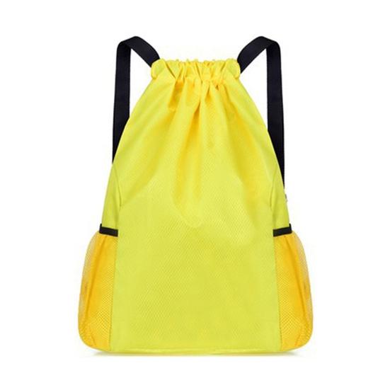 Рюкзак для спортзала, водонепроницаемый, большой емкости, на шнурке, портативный, для женщин и мужчин, велосипедная дорожная спортивная сумка для улицы