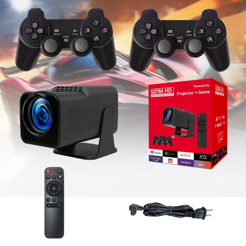 Игровой проектор Hy300/p30/hy320/s40 4K Android 13 HD Игровая консоль