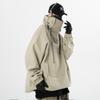 Мужская толстовка с капюшоном Y2K Techwear для рыбалки и защиты от солнца с длинным рукавом