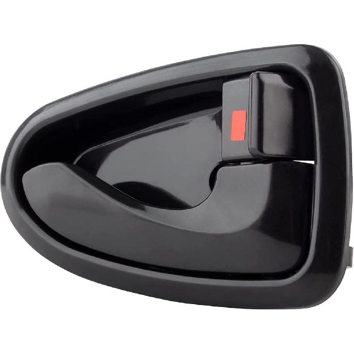 2 Smooth Black Interior Inside Door Handles for Hyundai Accent 2000 2001 2002 2003 2004 2005 2006 Front or Rear Left and Right Side w/Door Lock
