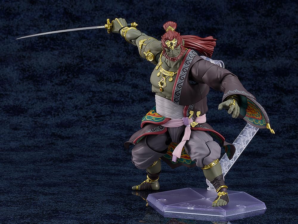 Figma Легенда о слезах королевства Ганондорф Слезы королевства Пластиковая окрашенная подвижная фигурка Зельда версия. Немасштабируемый
