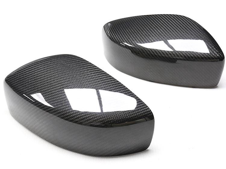 Накладки на зеркала заднего вида из сухого карбона для Infiniti G25 G37 Q60