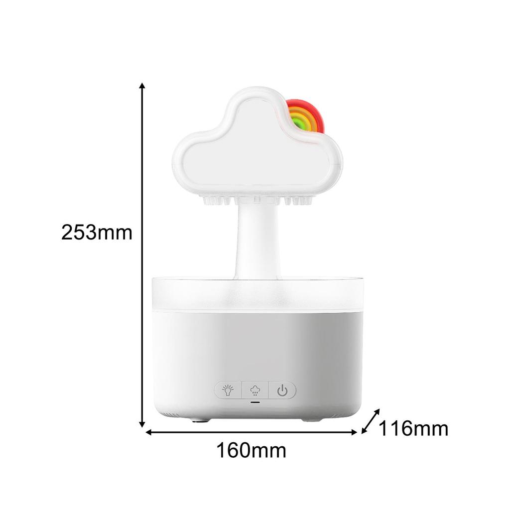 Ночной увлажнитель воздуха Диффузор с эфирными маслами Диффузор с каплями дождя