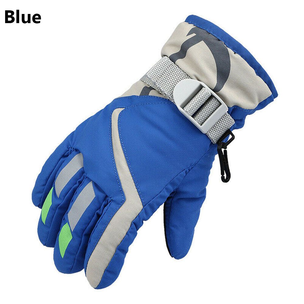 Kids Winter Must Children Ski Gloves Snow Snowboard Long-sleeved Mitten Windproof Waterproof