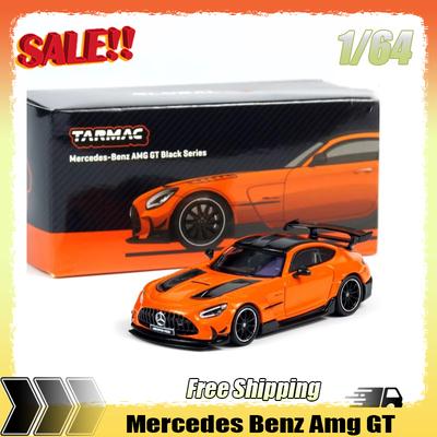 В наличии Tarmac Works Tw 1:64 Mercedes Benz Amg Gt Сплав Миниатюрная Литая Модель Автомобиля Коллекция Украшений Кастомные Игрушки Подарок