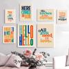 Hello Poster Art Wall This Kitchen Is for Dancing Quote Canvas Prints Paintings Quirky Words Pictures for Living Room Home Decor