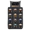 Star Wars The Mandalorian Helmet Reversible Duvet Set