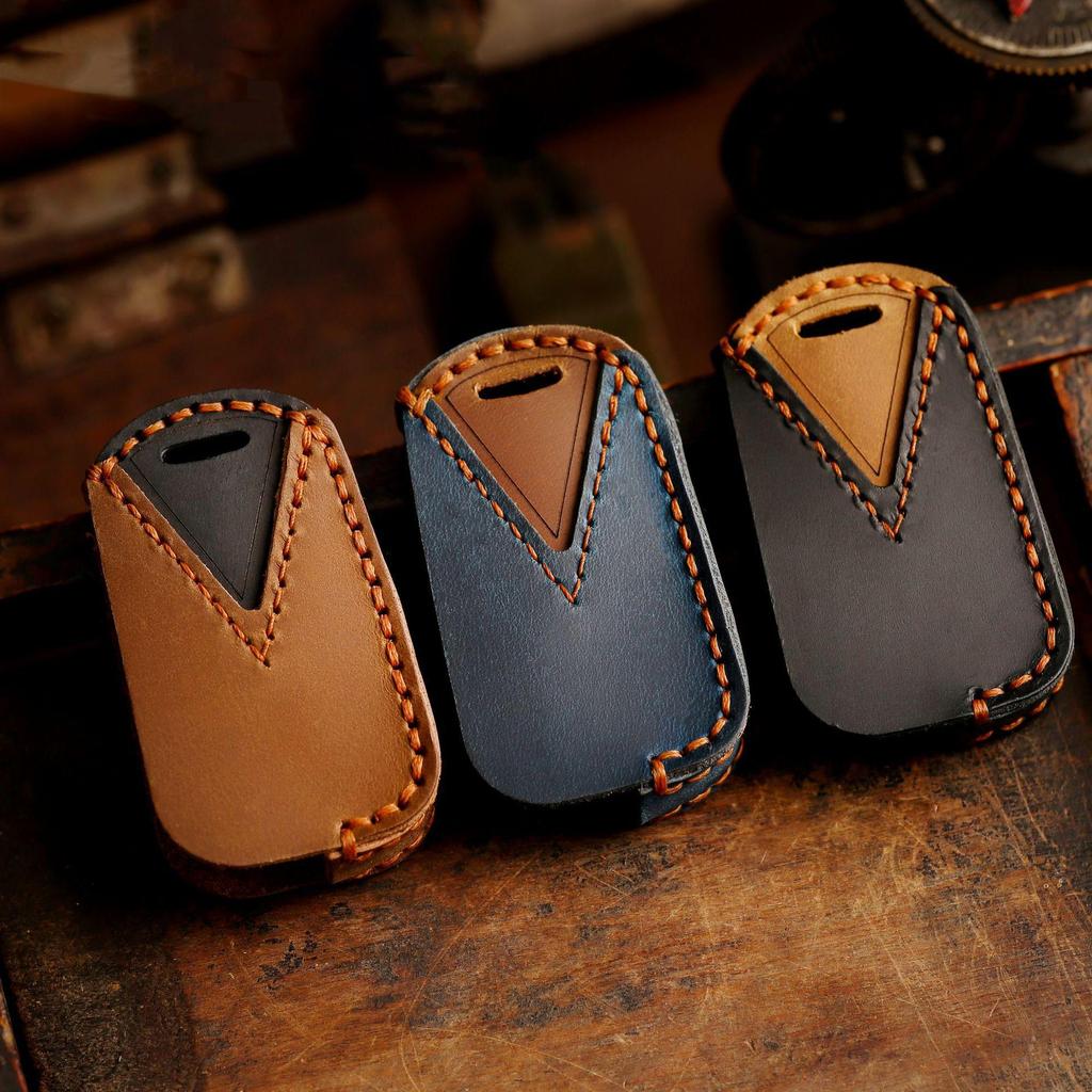 Складной чехол для ключа автомобиля Buick и Chevrolet из кожи ручной работы