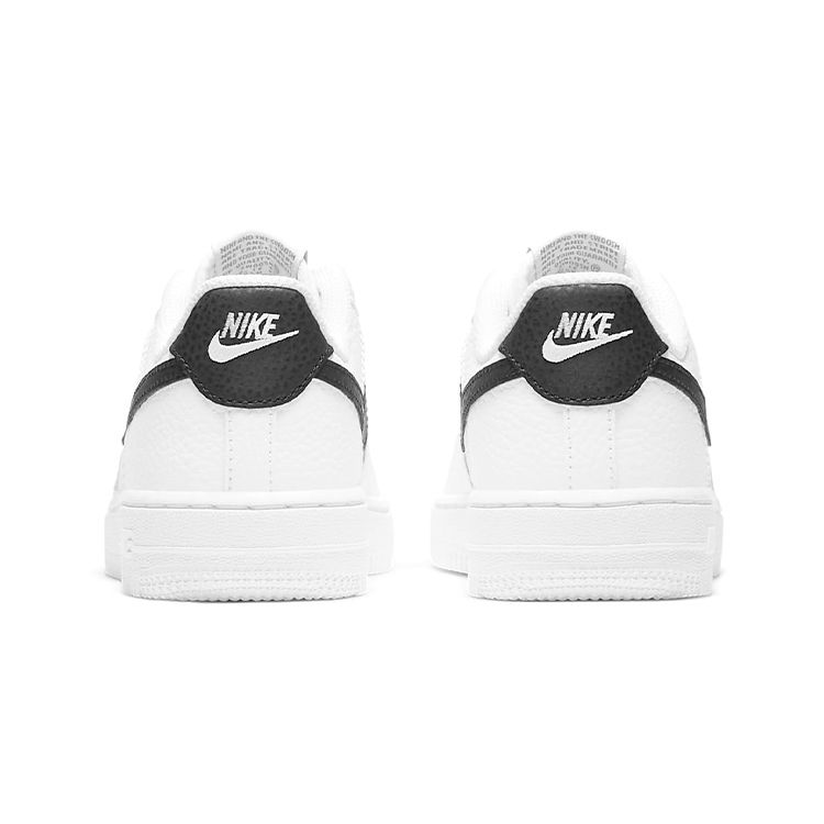Nike Force 1 PS Белые Черные Детские Кроссовки CZ1685-100