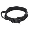 Dog Collar Adjustable Durable Cotton Puppy Pet Collars with Metal Buckle for Dogs BlackXL