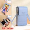 Touch Screen Phone Bag Ladies Small Messenger Cute Phone Bag Fashion Key Coin Purse Wallet Card Holder
