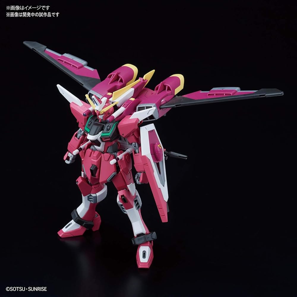 Bandai Spirits HGCE Infinite Justice Gundam 1/144 Scale Color-Coded Plastic Model Kit
