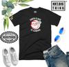 Santa Is Coming T Shirt Thats What She Said Funny Christmas Xmas Gift Unisex Top