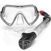 Профессиональная маска для подводного плавания с трубкой, очки для подводного плавания, очки для подводного плавания, набор трубок для плавания, противотуманная маска для подводного плавания для взрослых унисекс