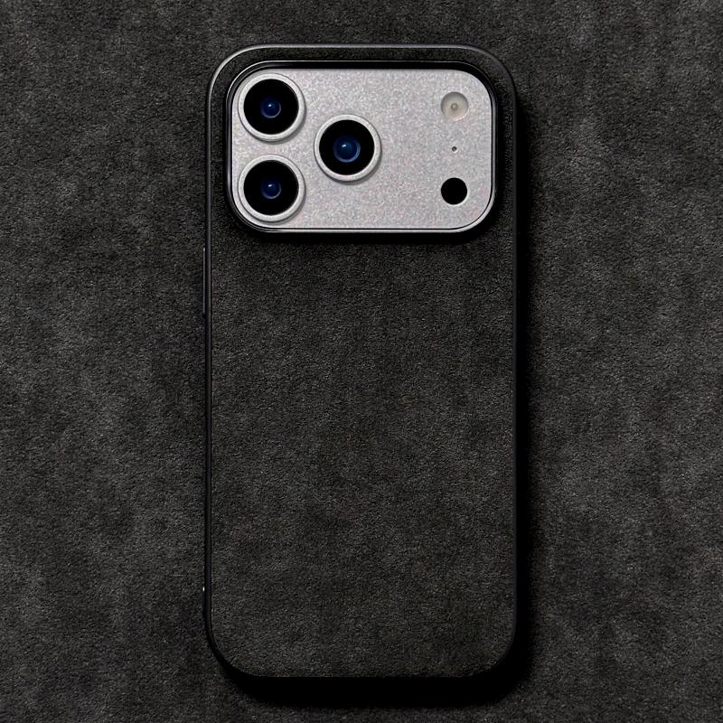 Чехол из алькантары премиум-качества для мобильного телефона iPhone 17 Pro Max Air 16 Pro 15 14 13 12 11 7 8 Plus X XS Max XR Нескользящий корпус