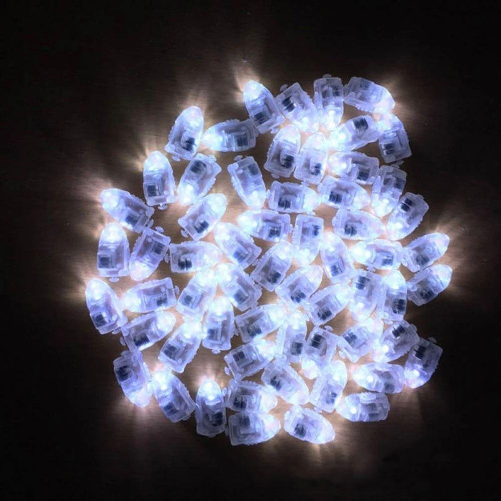 10Pcs Christmas Wedding Decor Balloons Lamps Luminous LED Party Light For Latex Balloons