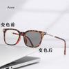 Women Oversizes Frame Photochromic Myopia Glasses New Fashion Ladies Near Sight Eyeglasses Finished Sunglasses Diopter 0 To -4.0