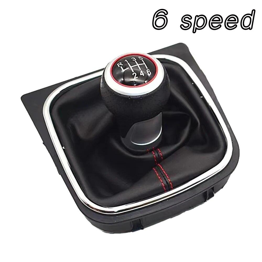 5 6 скоростных деталей автомобиля ручка переключения передач ручка рычага для VW Volkswagen Golf 5/6 MK5/6 Scirocco(2009) Аксессуары для интерьера Octavia