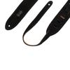 Leathers 2 Inch Suede Leather Black Levy's Strap,