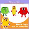 Плюшевая кукла Numberblocks Мягкая и милая мягкая игрушка для детей Обучающая и веселая
