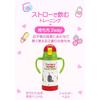 Skater (STWM3N-A) Double-Handled Stainless Steel Water Bottle with Straw, 350ml, Baby Mug, Very Hungry Caterpillar, Fruit Design