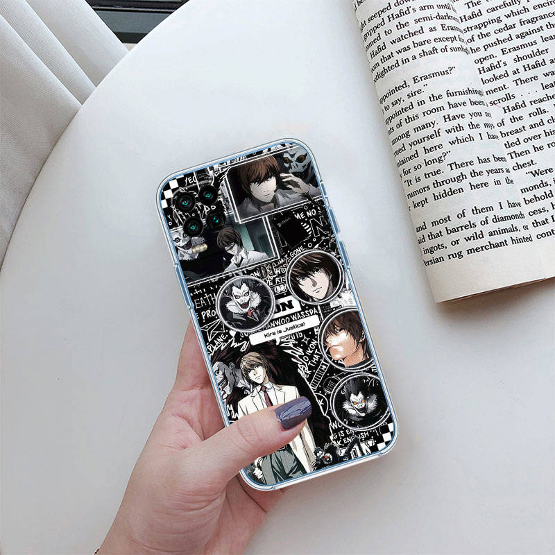 Чехол для телефона JO16 Death Note для Motorola E22S E7 G6 G7 G8 G9 Plus Power Play G10 G20 G04 E30 E40 E22 E20 E13 G22 G23 G Stylus Play